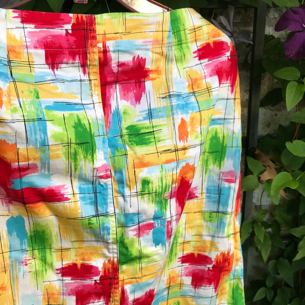 Colorful and cheerful pencil skirt - 6 - Picture 7 of 7